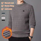 ❄️Winter New✨Men's Warm Cozy Lined Crewneck Top