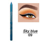 14-Pack Eyeliner Pencil Waterproof Colored Gel Liners with Metallic & Shimmer Finishes Smudge-Proof