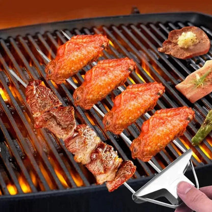 🔥Hot Sale 49% OFF🔥3 Way Grill Skewers - GrillSavant