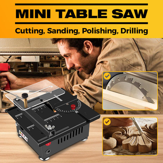 💥Hot Sale⏰Multi-functional Mini Precision Table Saw