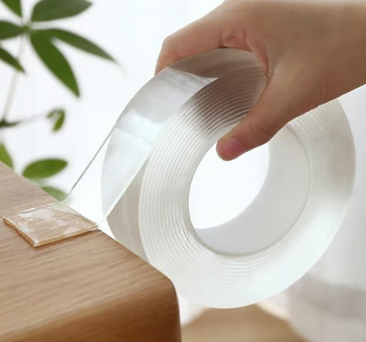 ⭐Transparent Magic Nano Tape Double Sided Grip Reusable Home Tape Traceless Glue