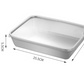 🔥Buy 3 Get 2 Free🔥- Stainless Steel Square Plate🥗