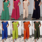 👗Summer new style lotus leaf edge wide-leg casual jumpsuit🌞（60% OFF）