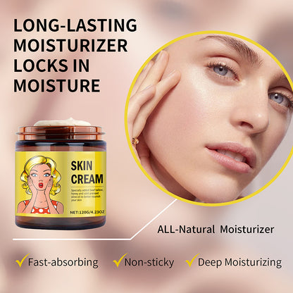 🍯 ¡Transforma tu piel con la potencia de la naturaleza! Bálsamo de Miel y Sebo Batido 100% natural. 🌿