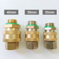 Pousbo® Solid Brass Quick Connector Hose Fitting M14*1.5