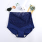 Women's High Waist Cotton Lace Panties