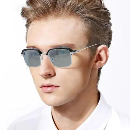 Fashion Anti-blue Light Gradient Square Myopic Glasses