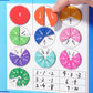 🔥Hot Sale - 50% OFF🔥 Montessori Magnetic Book Fraction Puzzle