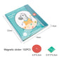 🔥Hot Sale - 50% OFF🔥 Montessori Magnetic Book Fraction Puzzle