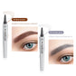 📢📢Buy 1 get 1 free⏰3D Waterproof Microblading Eyebrow Pen 4 Fork Tip Tattoo Pencil