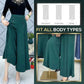 【Fashion Slim Fit】Hot Sale-Pleated Wide Leg Pants