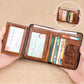 Last Day 49% OFF Multi-functional RFID Blocking Waterproof Durable Genuine Leather Wallet