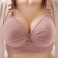 🥰2024 Plus Size Comfortable Underwear Bra