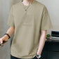 Men's Summer Relaxed Fit Crew Neck T-Shirt