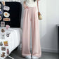 💥Limited time 50% OFF🔥Women's Summer Lightweight Elastic-Waist Wide-Leg Pants