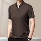🎁Hot Sale 50% OFF⏳Men’s Casual Lapel Breathable Wrinkle-free T-shirt