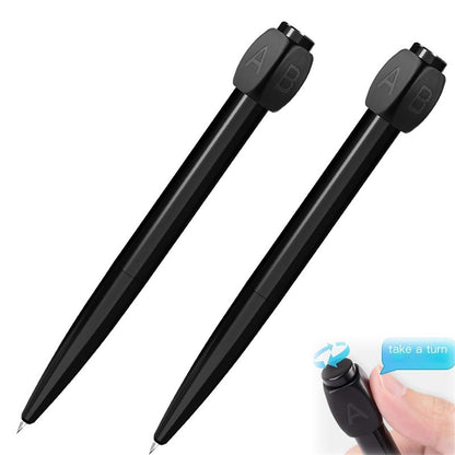 🎉(Buy 1 Get 1 Free for a limited time)🎉ABCD Rotary Answer Black Neutral Pen