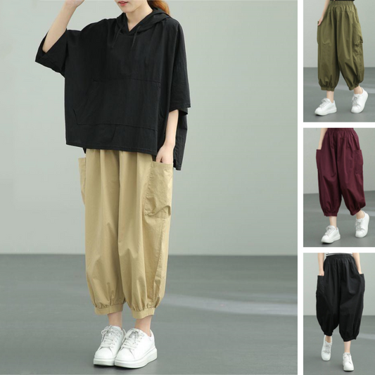 🔥50% OFF🔥Women's Vintage Casual Loose Ankle Length Pants