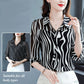 Women's Thin Chiffon Striped Sunscreen Top（50% OFF）