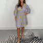 👗New for 2024👗Women's Stylish Casual V-Neck Dress with Elastic Waist