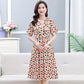 Women's Elegant V-neck Drawstring Waist Dress（50% OFF）