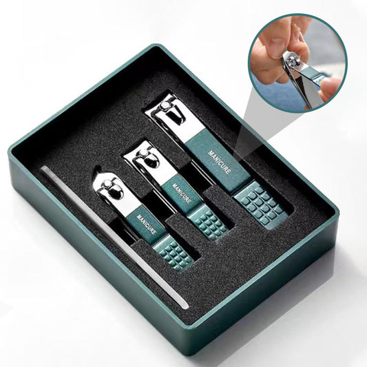 Splash-proof Nail Clipper 4pcs Set（BUY 1 GET 1 FREE）