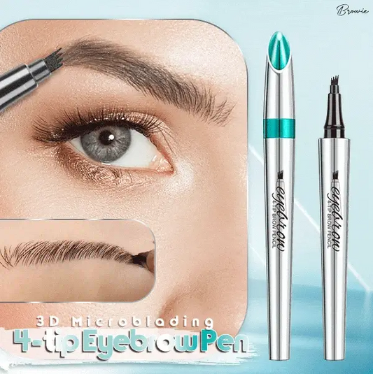 💥Limited Buy 1 Get 1 Free💥Waterproof 3D tattoo pencil with 4 fork tips for microblading