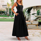 🎁Easter Hot Sale 50% Off💥Casual Solid Color Sleeveless Dress for Women