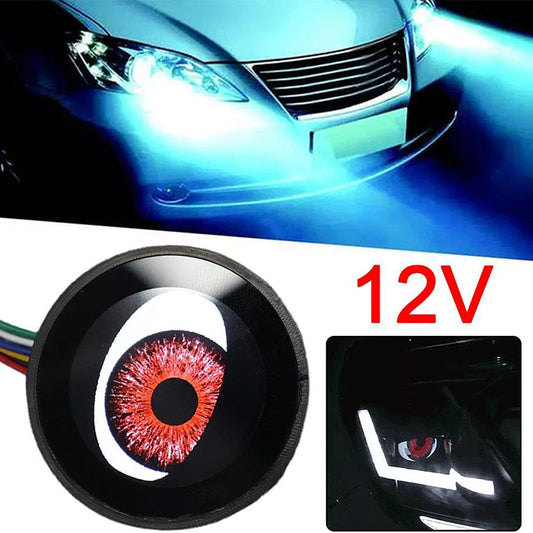 Multi-Mode Dynamic LED Devil Eye Car Headlight