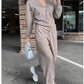 🔥Hot sale🔥Women's Knitted Buttoned Jacket and Pants Two-piece Set