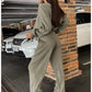 🔥Hot sale🔥Women's Knitted Buttoned Jacket and Pants Two-piece Set
