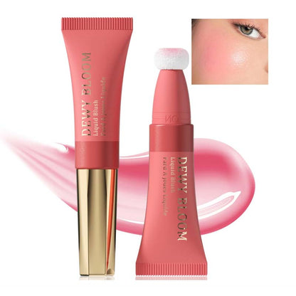 Liquid Blush for Cheek with Cushion Applicator