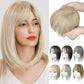 💥Limited Time Big Sale 49% OFF💥 Natural Hair Toppers with Bangs for Women