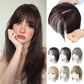 💥Limited Time Big Sale 49% OFF💥 Natural Hair Toppers with Bangs for Women