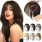 💥Limited Time Big Sale 49% OFF💥 Natural Hair Toppers with Bangs for Women