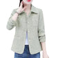 Women‘s Casual Elegant Lapel Jacket