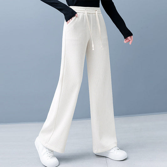 🔥✨Autumn Sale 50% OFF🎁Cozy Chic Wide-Leg Drawstring Pants