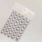 Minimalist Gradient 3D Arc-Moon Nail Art Stickers