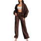 🍂Autumn discount 50%🍂Women's Long Sleeve Zip Coat Drawstring Sweatpants 2-Piece Sets