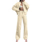 🍂Autumn discount 50%🍂Women's Long Sleeve Zip Coat Drawstring Sweatpants 2-Piece Sets