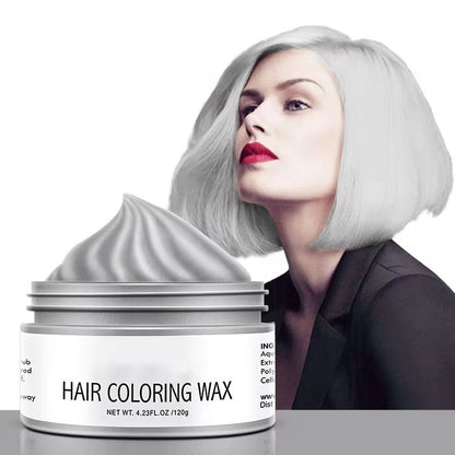 Color Hair Wax - Instantly Natural Hair Color, Natural Ingredients and Washable