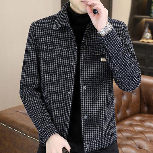 ❄️Winter Specials❄️Men's Fashion Plaid Warm Jacket