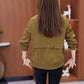 Women’s Casual Lapel Button Short Jacket