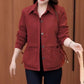 Women’s Casual Lapel Button Short Jacket