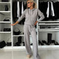 ✨Black Friday Big Sale💖Casual Hooded Sweatshirt 2 Piece Set