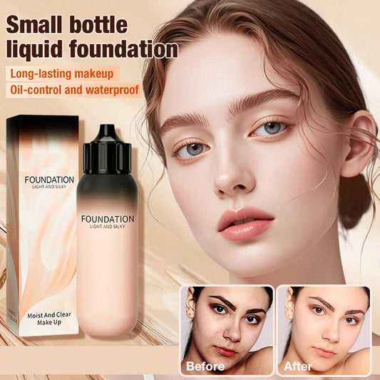 Lightweight Waterproof Long-Lasting Natural Finish Foundation