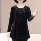 Women’s Long Sleeve Round Neck Print Tops
