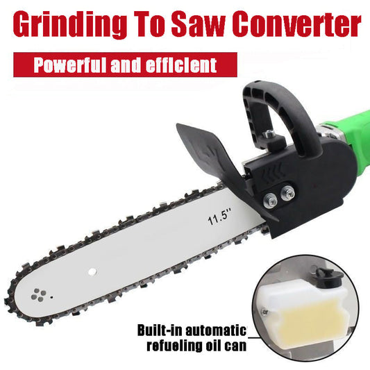 Angle Grinder Converted Electric Chainsaw Kit