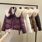 ❄️Winter Specials❄️ Women's Warm Full-Zip Short Jacket with Puffy Collar