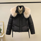 ❄️Winter Specials❄️ Women's Warm Full-Zip Short Jacket with Puffy Collar